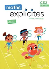 Maths explicites CE2, cycle 2 : guide ressources : nouveau programme