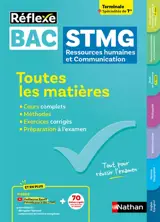 Bac STMG ressources humaines et communication, terminale + spécialités de 1re : toutes les matières
