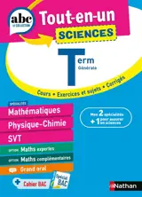Sciences terminale générale : tout-en-un