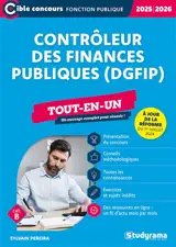 Contrôleur des finances publiques (DGFIP) : tout-en-un, cat. B : 2025-2026