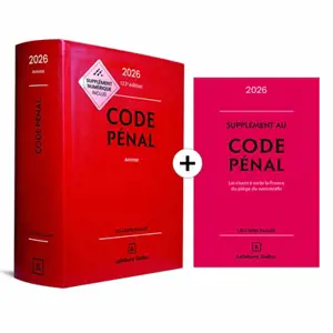 Code pénal 2026, annoté