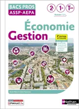 Economie, gestion, bacs pros ASSP-AEPA, 2nde, 1re, terminale : modules 1 à 4
