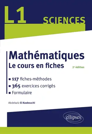 Mathématiques, L1 sciences : le cours en fiches
