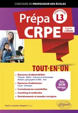 Prépa CRPE tout-en-un, concours L3