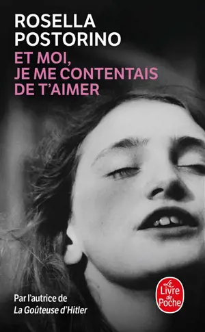 Et moi, je me contentais de t'aimer