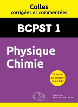 Physique chimie BCPST 1