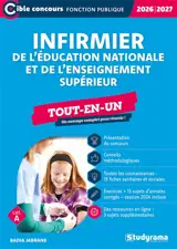 Infirmier de l'Education nationale et de l'enseignement supérieur, cat. A : tout-en-un, 2026-2027
