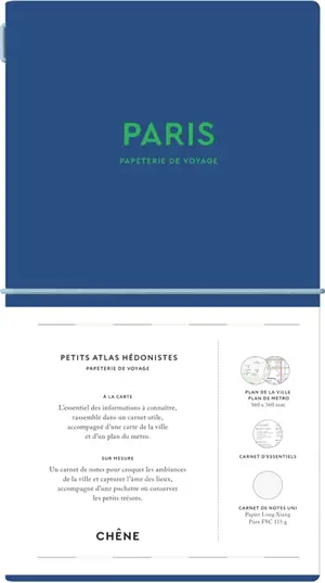 Paris : papeterie de voyage