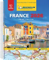 France 2026 : atlas routier et touristique : spirale