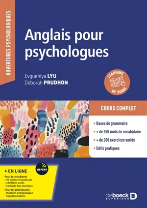 Anglais pour psychologues : cours complet