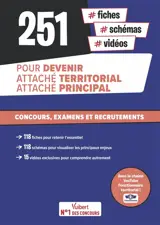 251 #fiches, #schémas, #vidéos pour devenir attaché territorial, attaché principal : concours, examens et recrutements