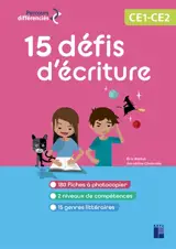Défis d'écriture d'invention : CE1, CE2