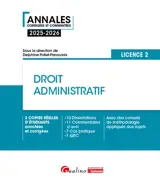 Droit administratif : licence 2 : 2025-2026