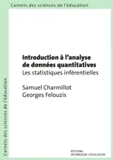 Introduction à l'analyse de données quantitatives : les statistiques inférentielles