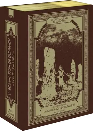 L'abomination de Dunwich : coffret Les chefs-d'oeuvre de Lovecraft : vol. 1 à 3