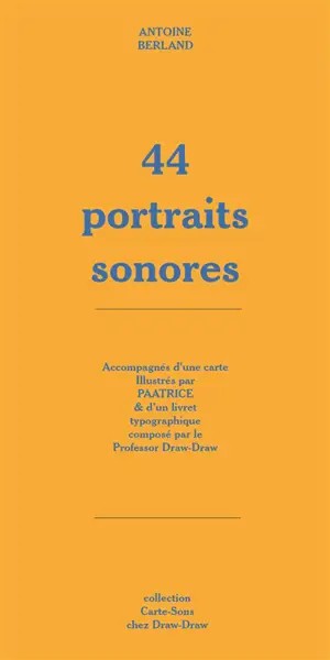 44 portraits sonores