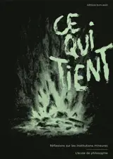 Ce qui tient : réflexions sur les institutions mineures