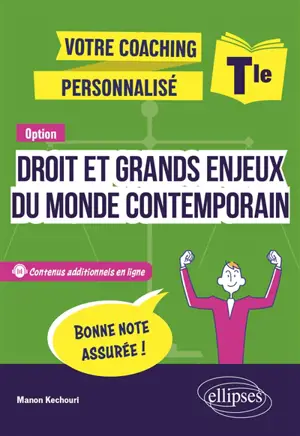 Option droit et grands enjeux du monde contemporain terminale