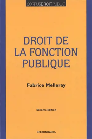 Droit de la fonction publique