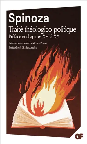Traité théologico-politique : préface et chapitres XVI à XX : prépas scientifiques 2025, traduction prescrite, dossier individu et communauté