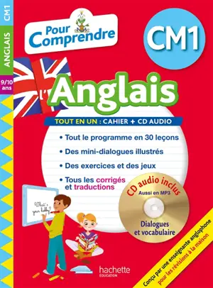 Pour comprendre l'anglais CM1, 9-10 ans