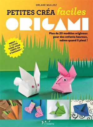 Origami : plus de 20 modèles originaux pour des enfants heureux, même quand il pleut !