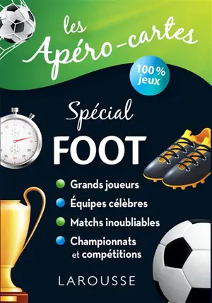 Les apéros-cartes spécial foot