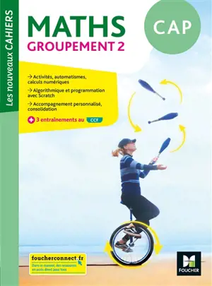 Maths CAP : groupement 2 : corrigé