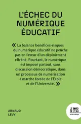 L'échec du numérique éducatif