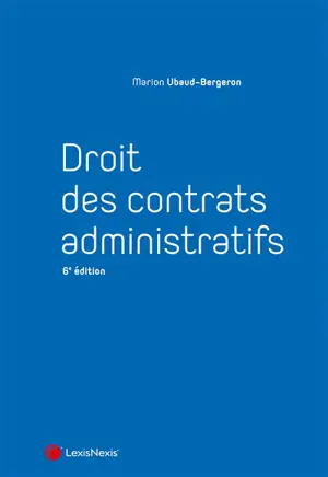 Droit des contrats administratifs
