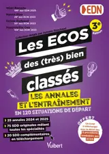 Les Ecos des (très) bien classés : les annales et l'entraînement en 120 situations de départ : EDN