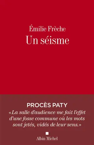 Un séisme : récit