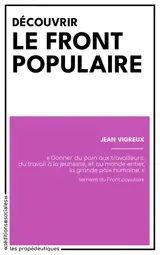 Découvrir le Front populaire