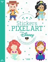 Stickers Pixel art Disney : + de 50 modèles à sticker