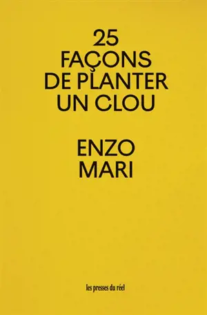 25 façons de planter un clou