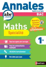 Maths spécialité 1re : nouvelle épreuve anticipée, avec les automatismes