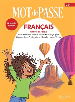 Mot de passe, français, CE1 : manuel de l'élève