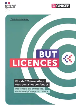 BUT, licences : plus de 120 formations tous domaines confondus : des conseils, des chiffres clés, des fiches diplômes pour s'orienter