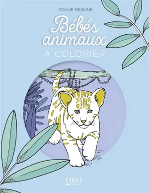 Bébés animaux à colorier