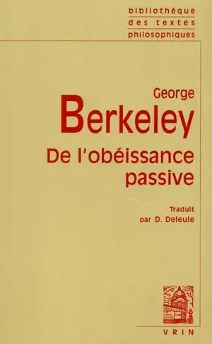 De l'obéissance passive