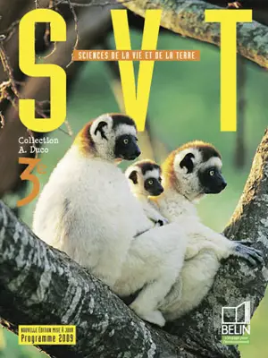 SVT sciences de la vie et de la Terre 3e : programme 2009