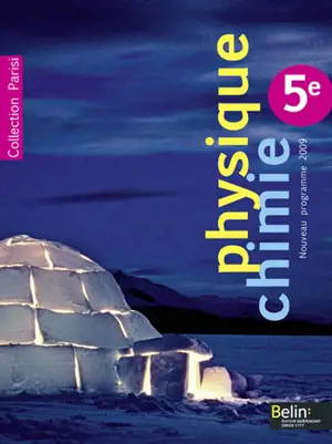 Physique, chimie 5e : nouveau programme