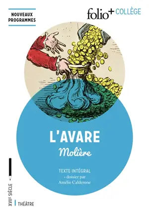 L'avare : texte intégral : nouveaux programmes