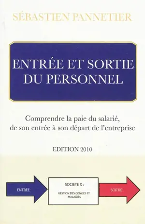 Entrée et sortie du personnel : comprendre la paie du salarié, de son entrée à son départ de l'entreprise