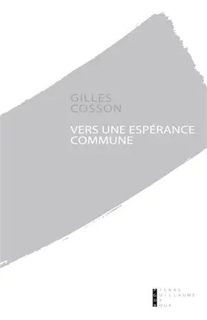 Vers une espérance commune