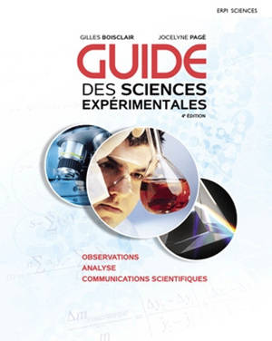 Guide des sciences expérimentales - 4e édition