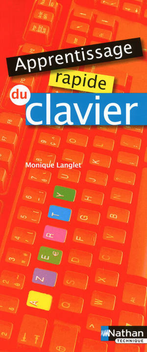 Apprentissage rapide du clavier Dépliant élèveDépliant