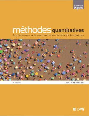 METHODES QUANTITATIVES 3E ED