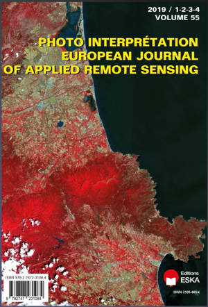 PHOTO INTERPRETATION 2019 VOL 54 N° 1-4