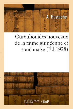 Curculionides nouveaux de la faune guinéenne et soudanaise